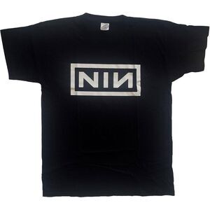 Nine Inch Nails Unisex Adult Logo Cotton T-Shirt / Black